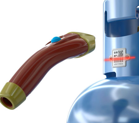 LPG 실린더를 관리하기 위한 셴그캉 실린더 바 코드 라벨 고온저항 1900F
